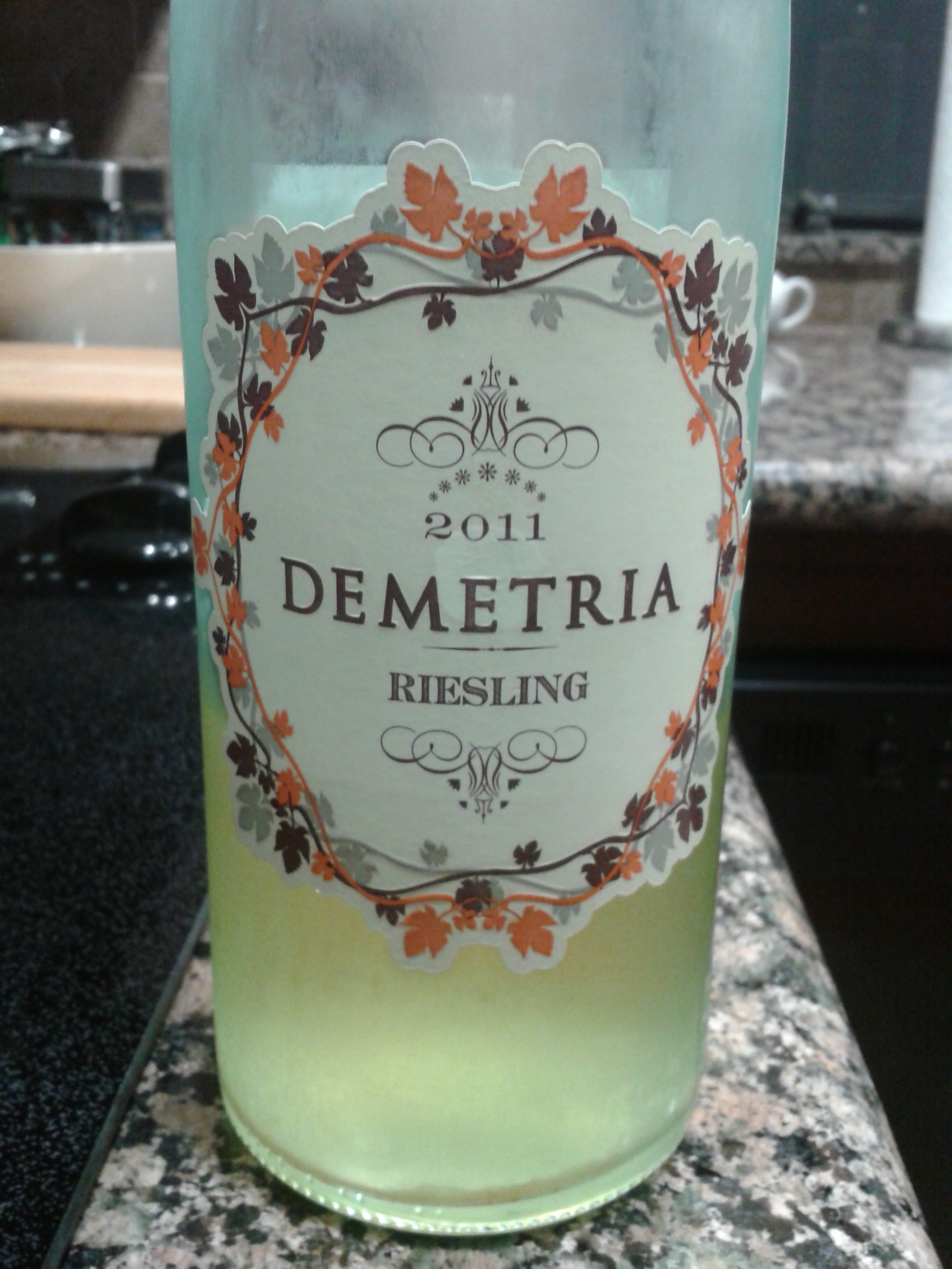 Demetria Estate – Round Rich Riesling