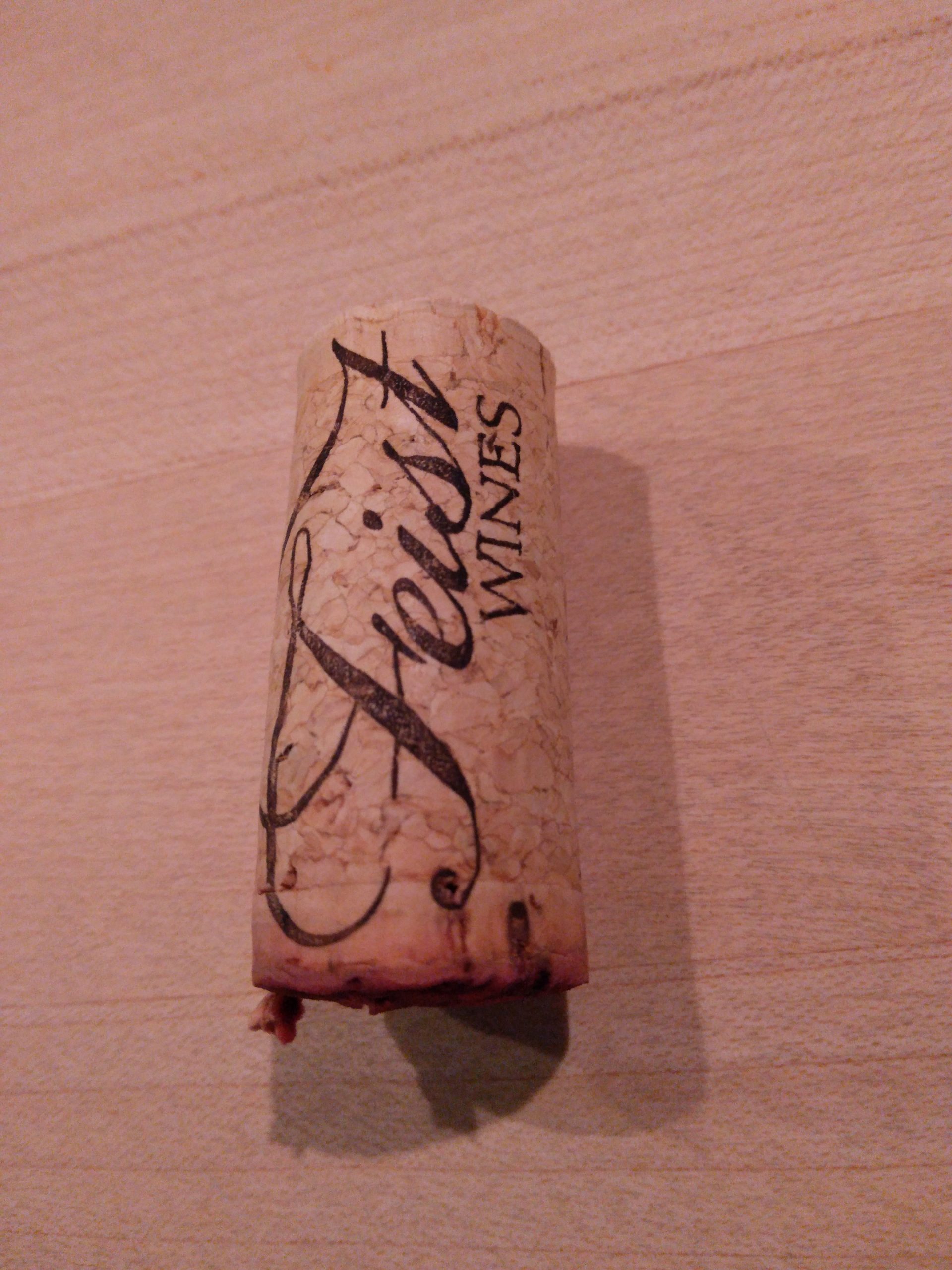 Feist Wines feisty wine bottle cork
